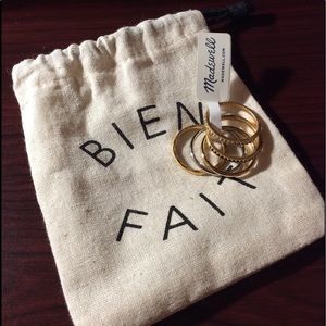 Madewell Filament Stacking Rings